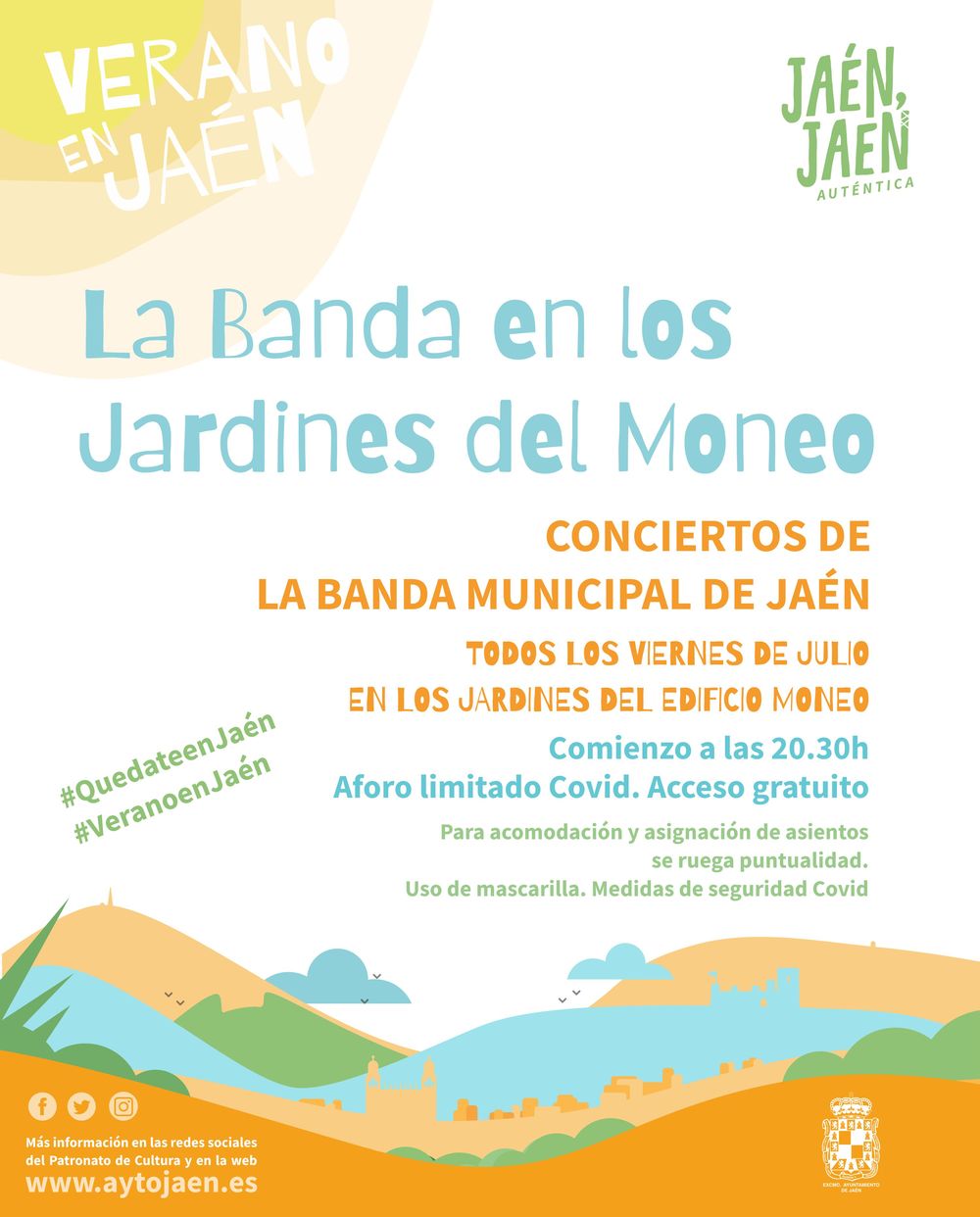 "La banda en los jardines del Moneo" jaen24h