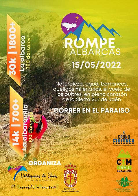 Así es la “RompeAlbarcas”, la nueva carrera impulsada por Valdepeñas Jaén24h