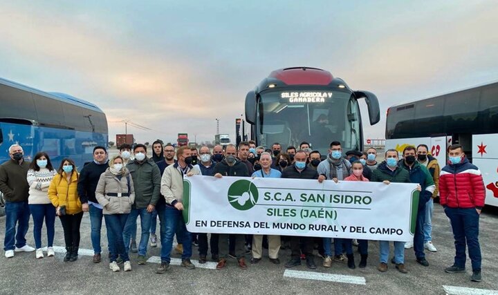 El campo jiennense viaja hasta Madrid para hacerse oír Jaen24h