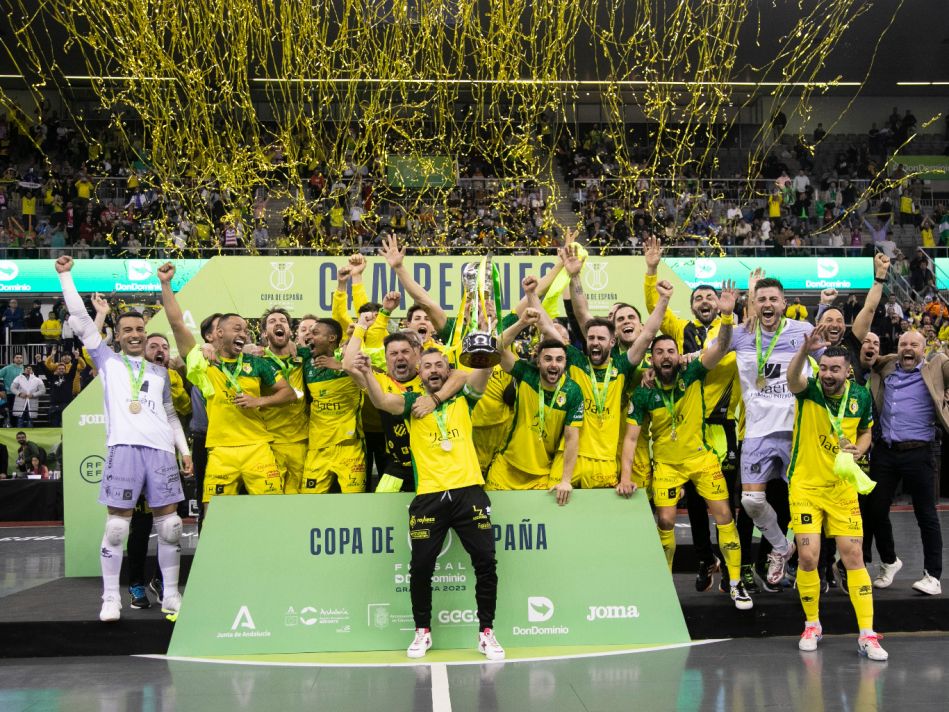 Jaén Paraíso Interior FS se corona de nuevo como campeón de la Copa de España