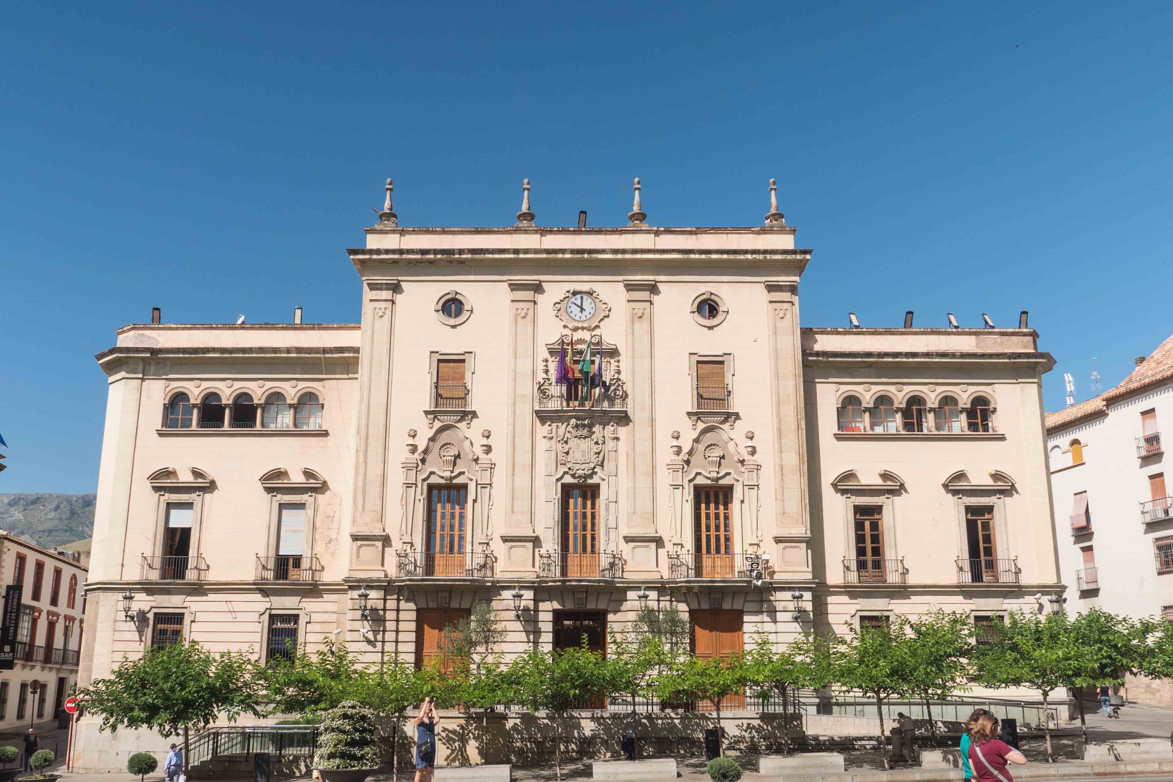 El Ayuntamiento de Jaén se viste de verde hoy