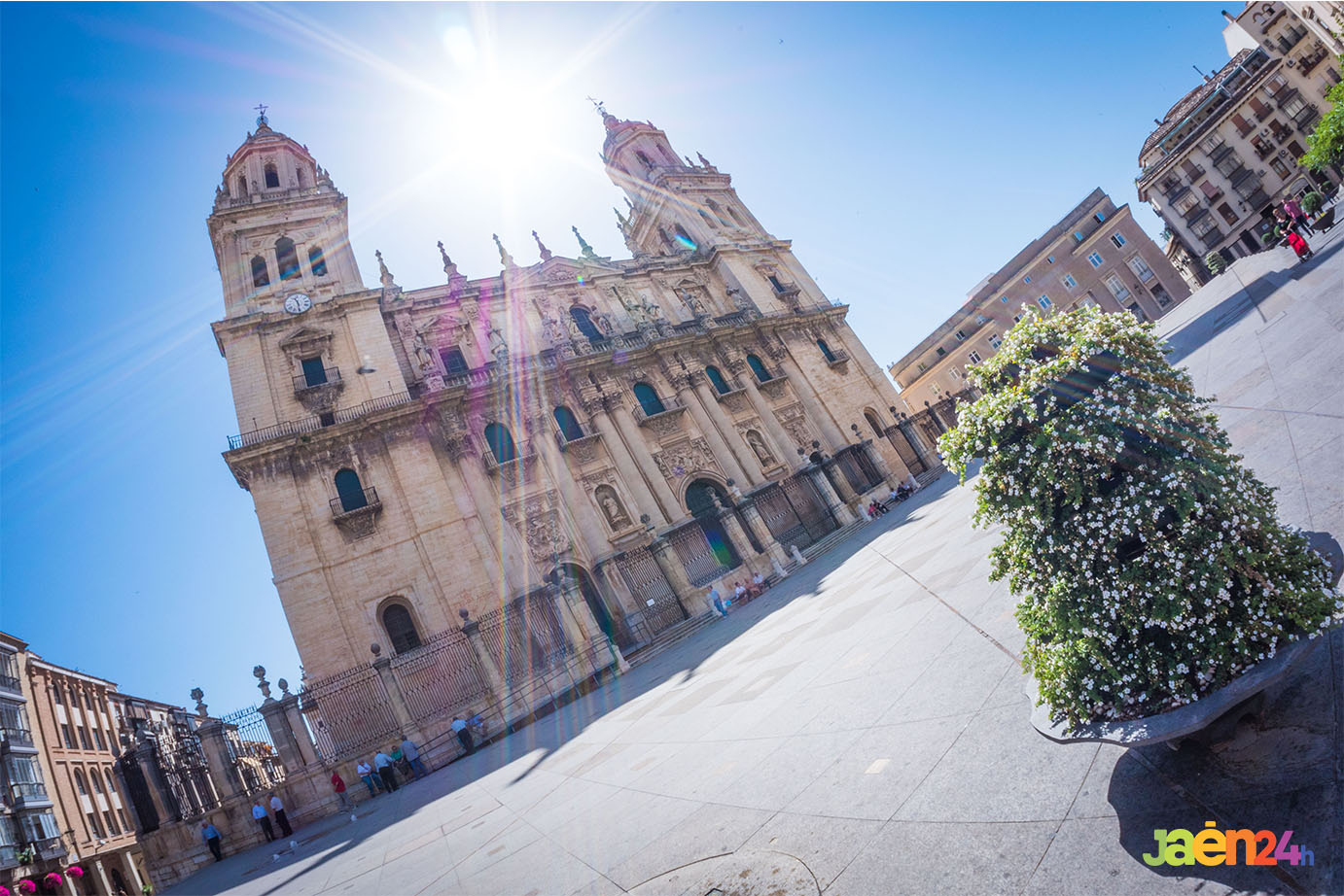 Ola de calor con 45 grados de máxima en Jaén 24h