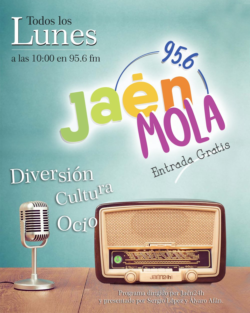 Jaén Mola, el primer programa de radio de ocio y cultura de Jaén