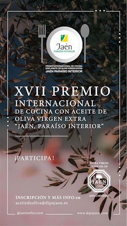 Comienza el plazo para participar en el Premio de Cocina con AOVE “Jaén Paraíso Interior”