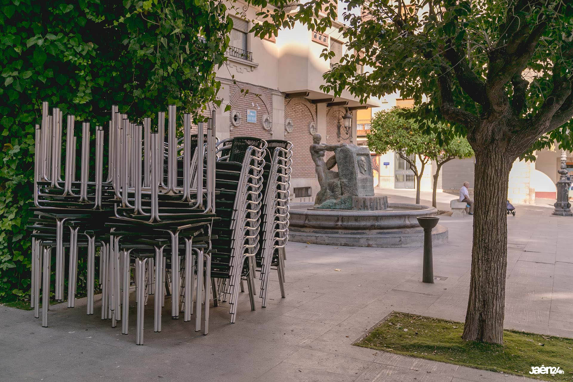 ampliación del espacio en las terrazas hasta el 15 de enero Jaén24h