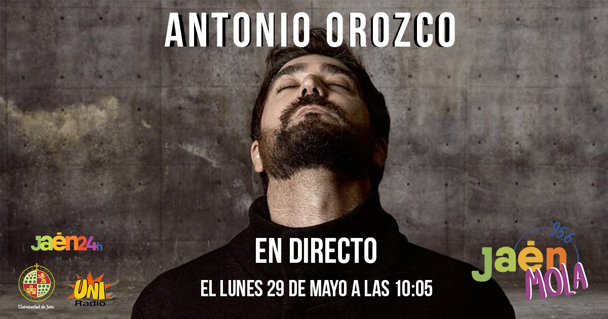 Entrevistamos en directo a Antonio Orzoco en Jaén Mola Jaén 24h