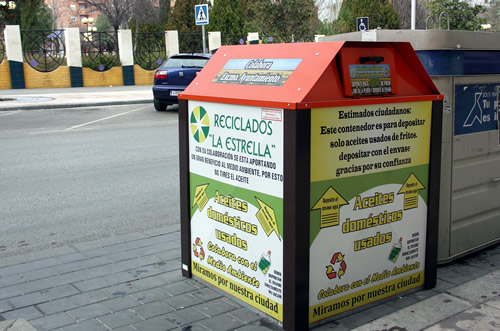 29 nuevos contenedores para reciclar el aceite vegetal usado jaen24h