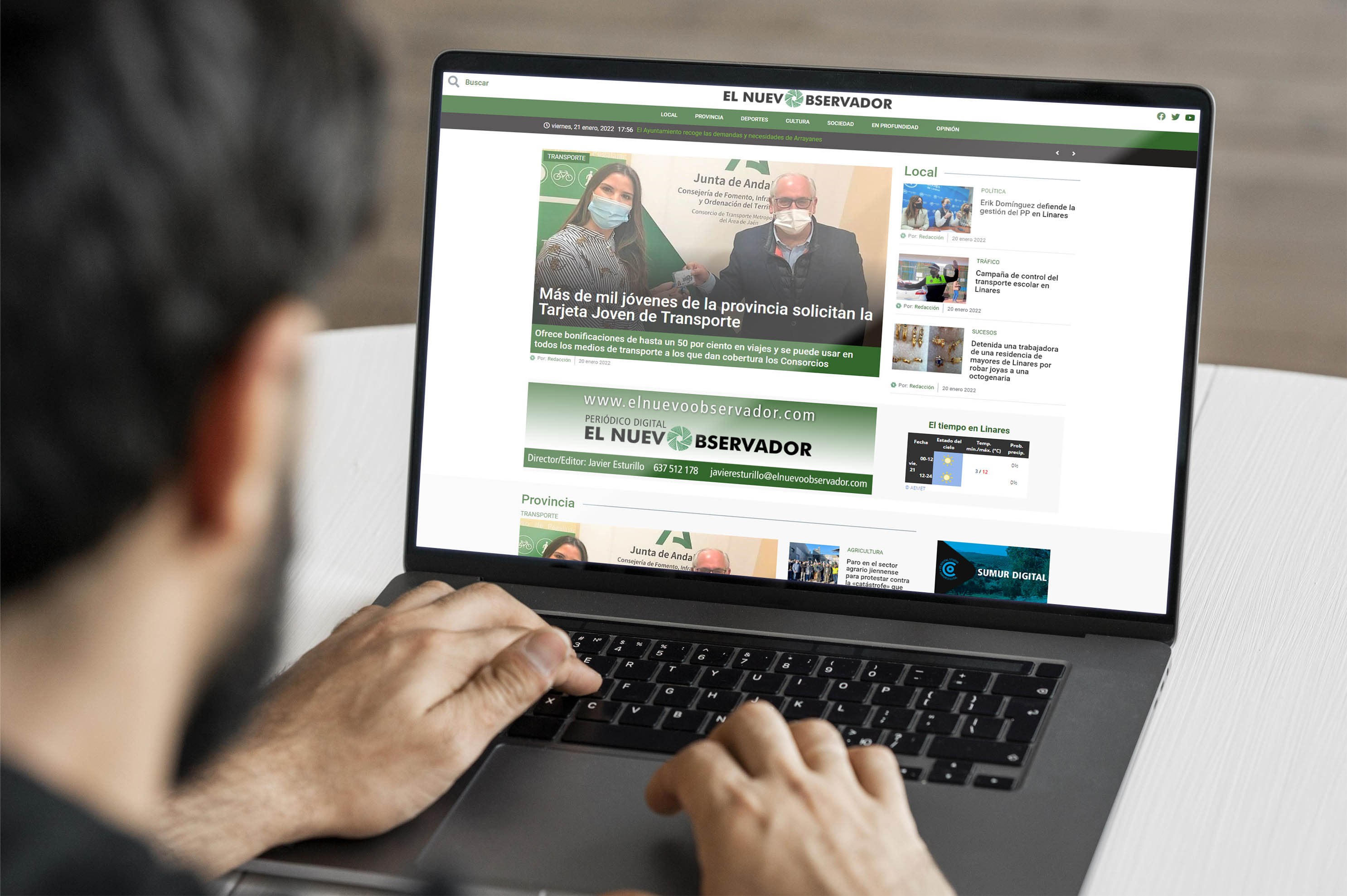 Se estrena el periódico digital El Nuevo Observador Jaen24h