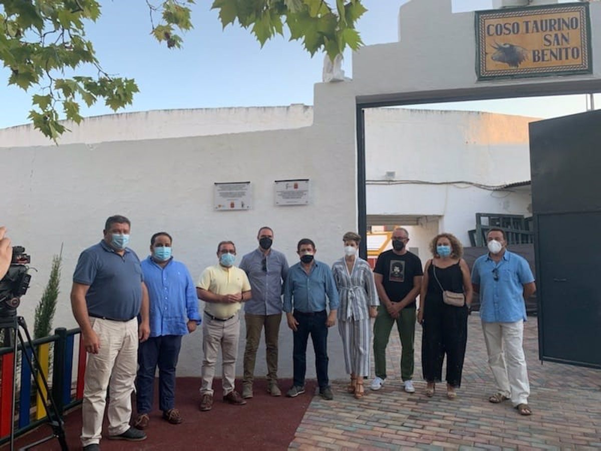 Nueva zona verde en Castellar donde se rinde homenaje a los trabajadores esenciales contra el covid-19