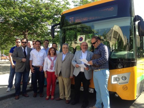 Autobús UJA Bulevar Jaén24h