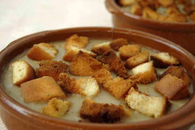 Gachas dulces de Todos los Santos