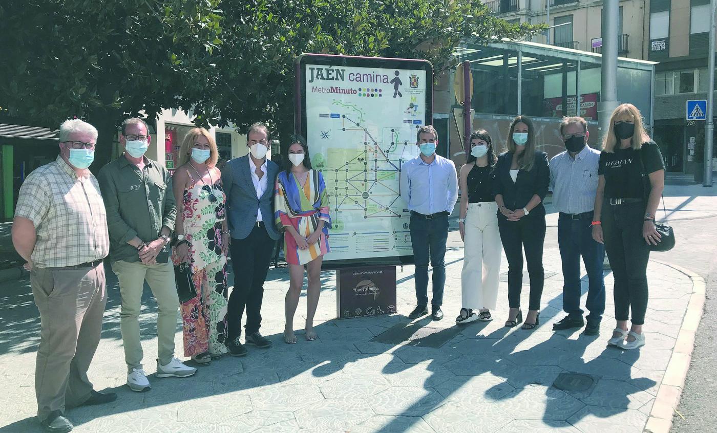 un mapa para fomentar los recorridos a pie en Jaén Jaén24h