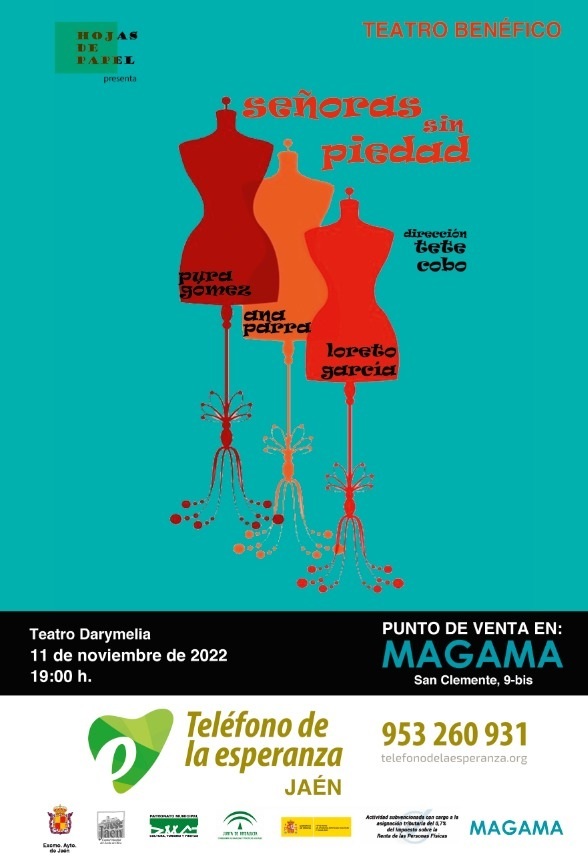 Cartel_Teatro_Benéfico_Señoras_sin_piedad