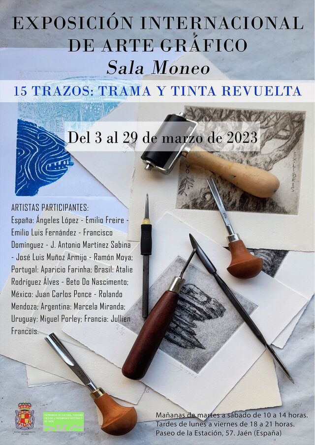 exposicion-15-trazos-trama-y-tinta-revuelta-jaen24h