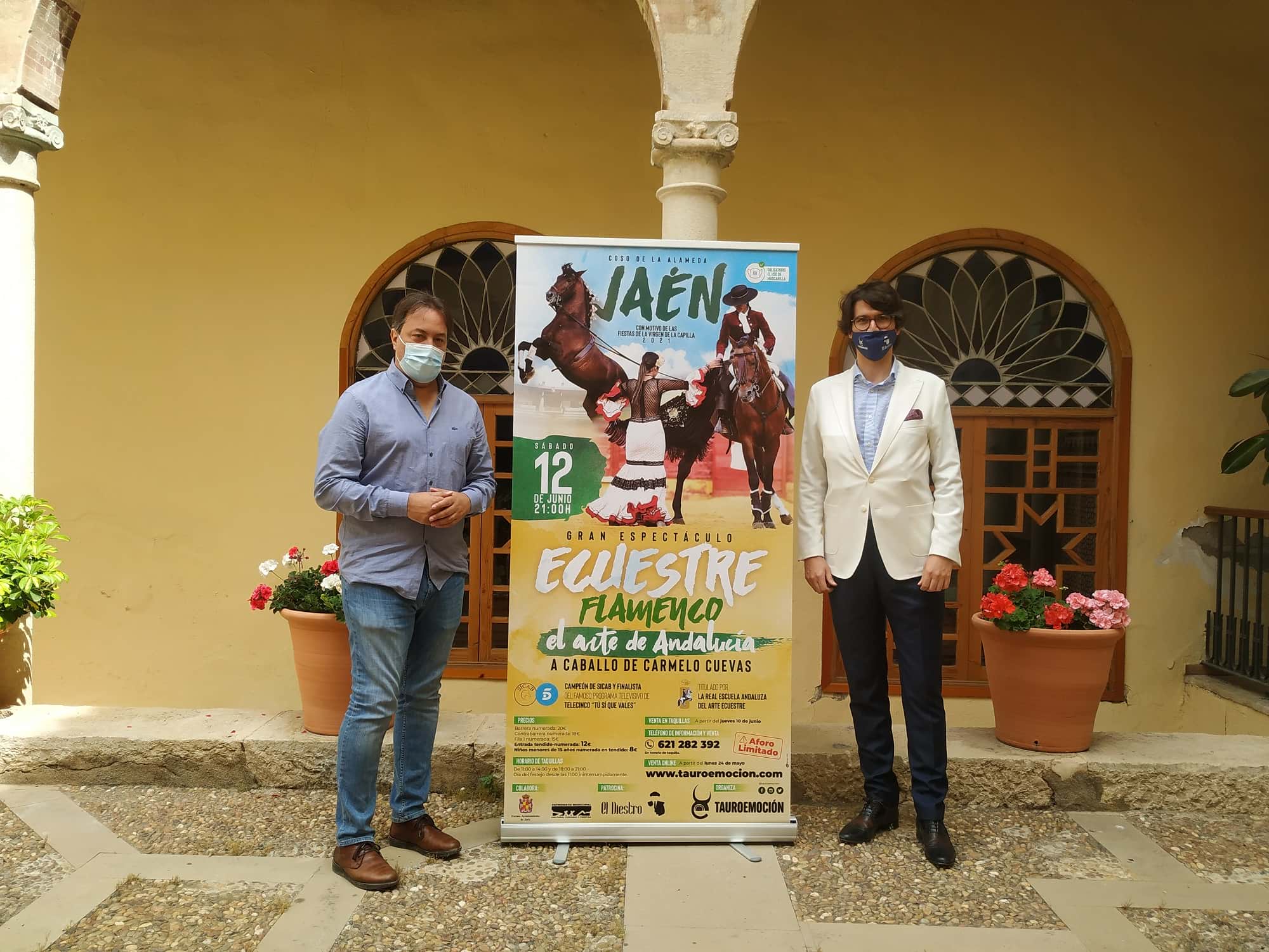 Espectáculo ecuestre flamenco. El arte de Andalucía a caballo
