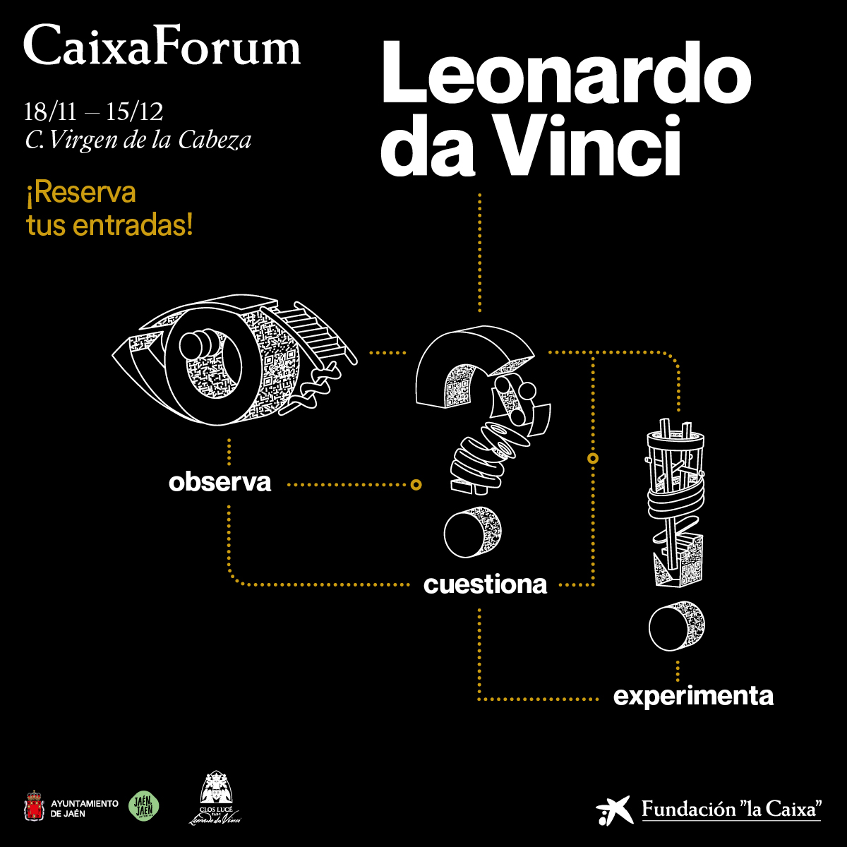 Exposición: "Leonardo da Vinci. Observa, cuestiona, experimenta"