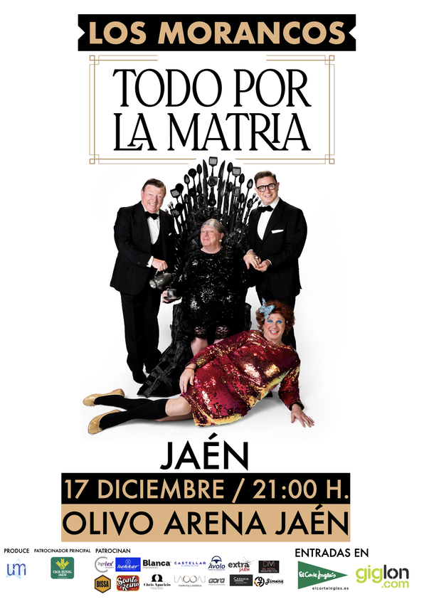 Cartel_Teatro_Los_Morancos_Todo_por_la_Matria_Jaén24h