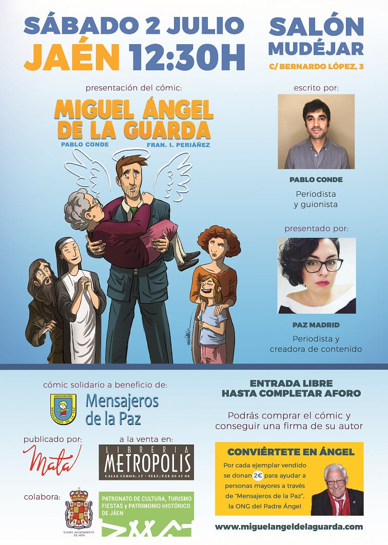 Presentación cómic Miguel Ángel de la Guarda