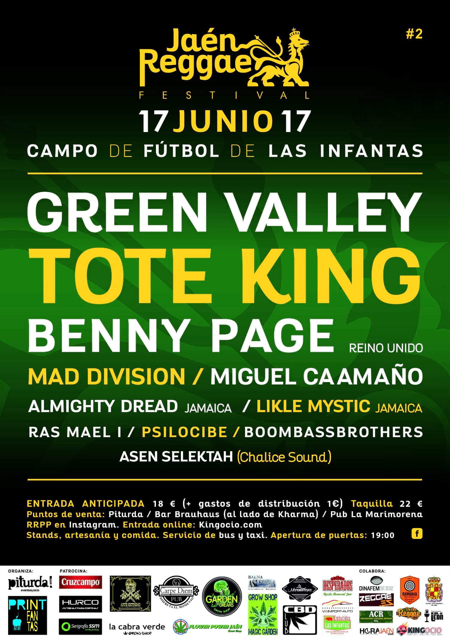 Festival. Jaén Reggae Jaén 24h