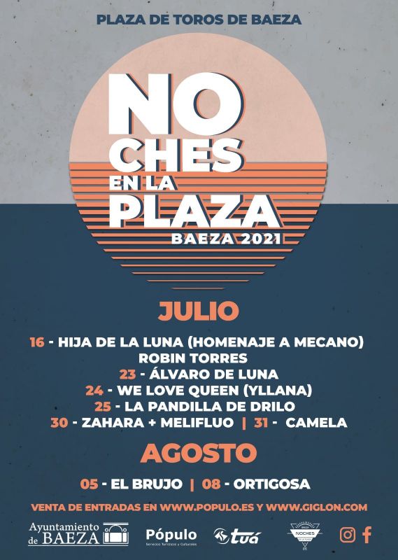 Noches en la Plaza. Baeza 2021