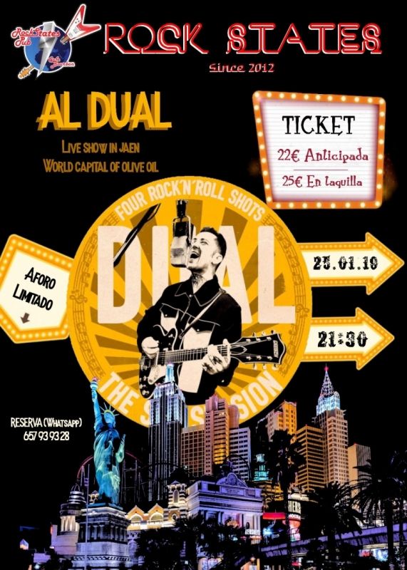 Concierto Rockabilly. Al Dual Jaén 24h