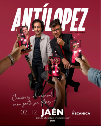Cartel_Concierto_de_Antílopez_Jaén24h