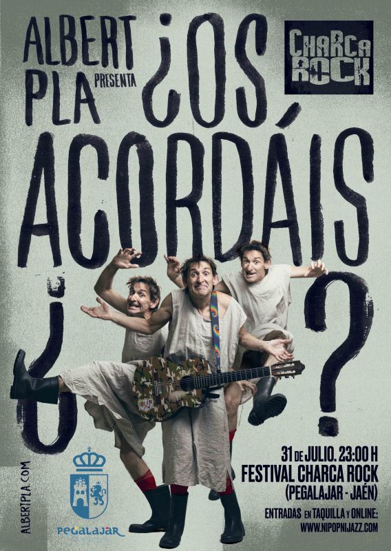 Festival Charca Rock. Albert Pla + Johnny D