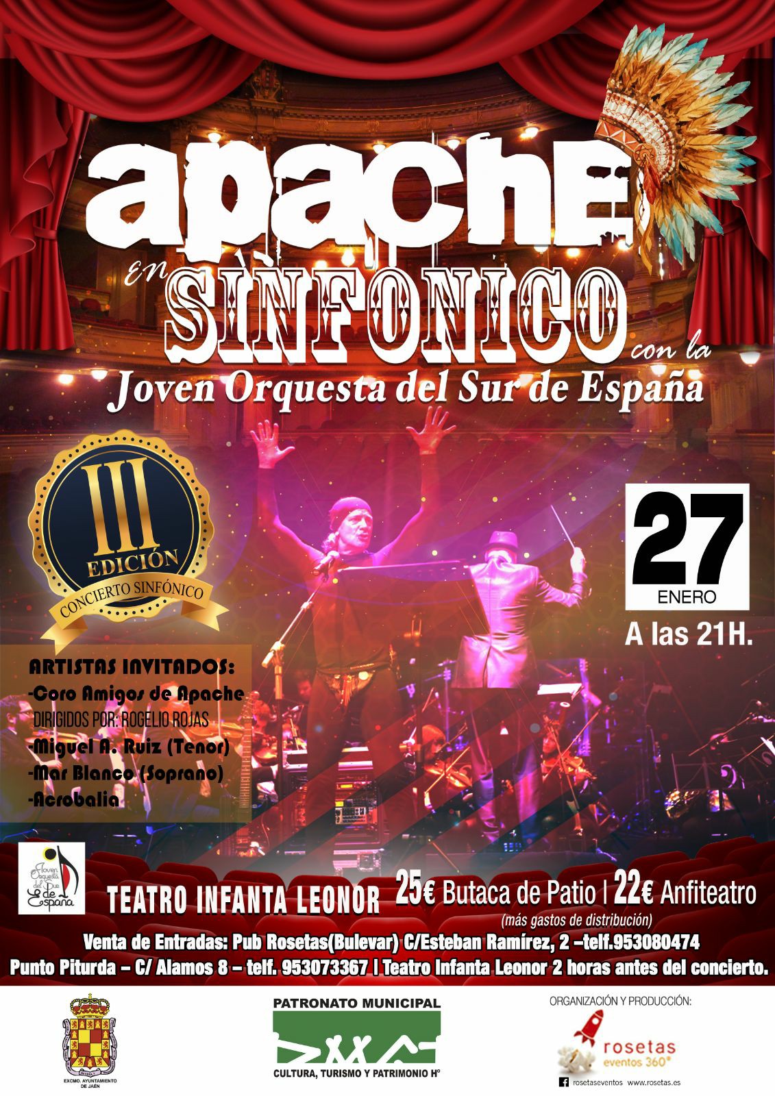 Concierto Apache Jaén24h