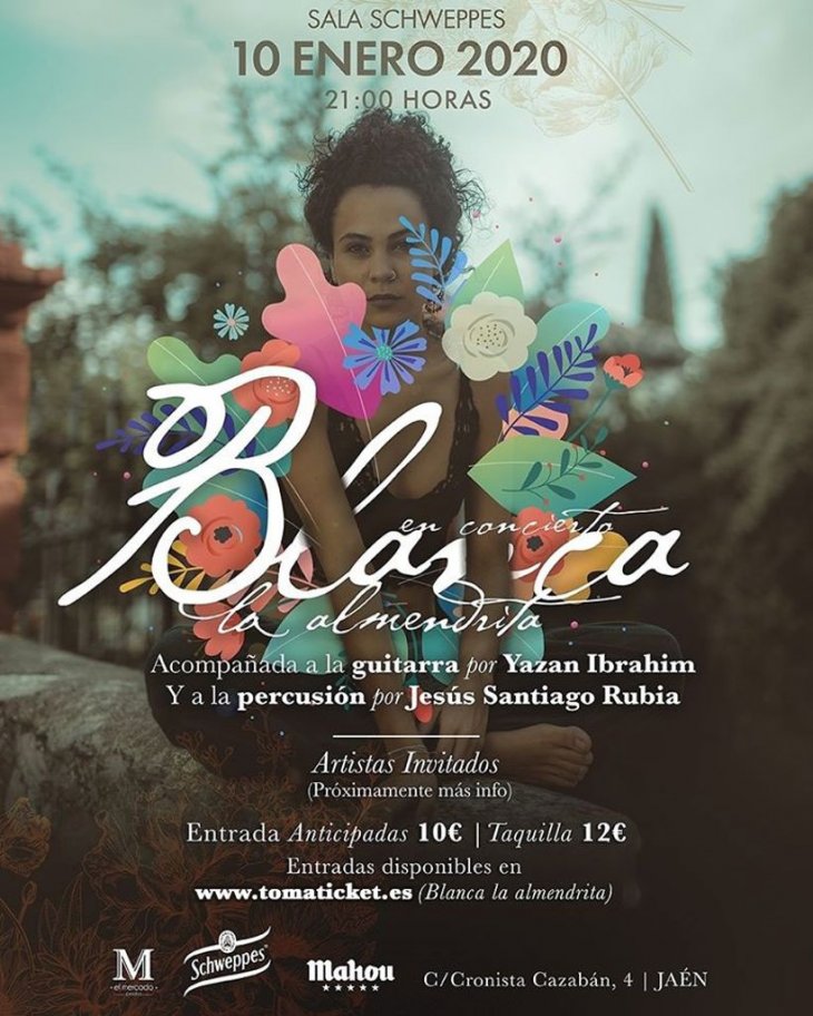 Concierto. Blanca La Almendrita Jaén 24h