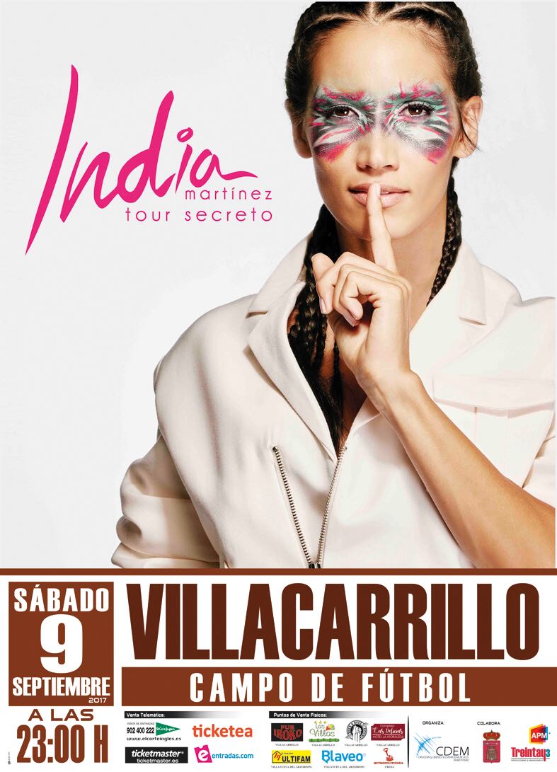 Concierto India Martínez Villacarrillo Jaén 24h