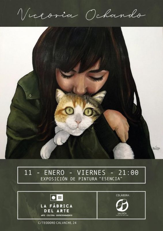 Exposición de pintura. Esencia. Victoria Ochando Jaén 24h