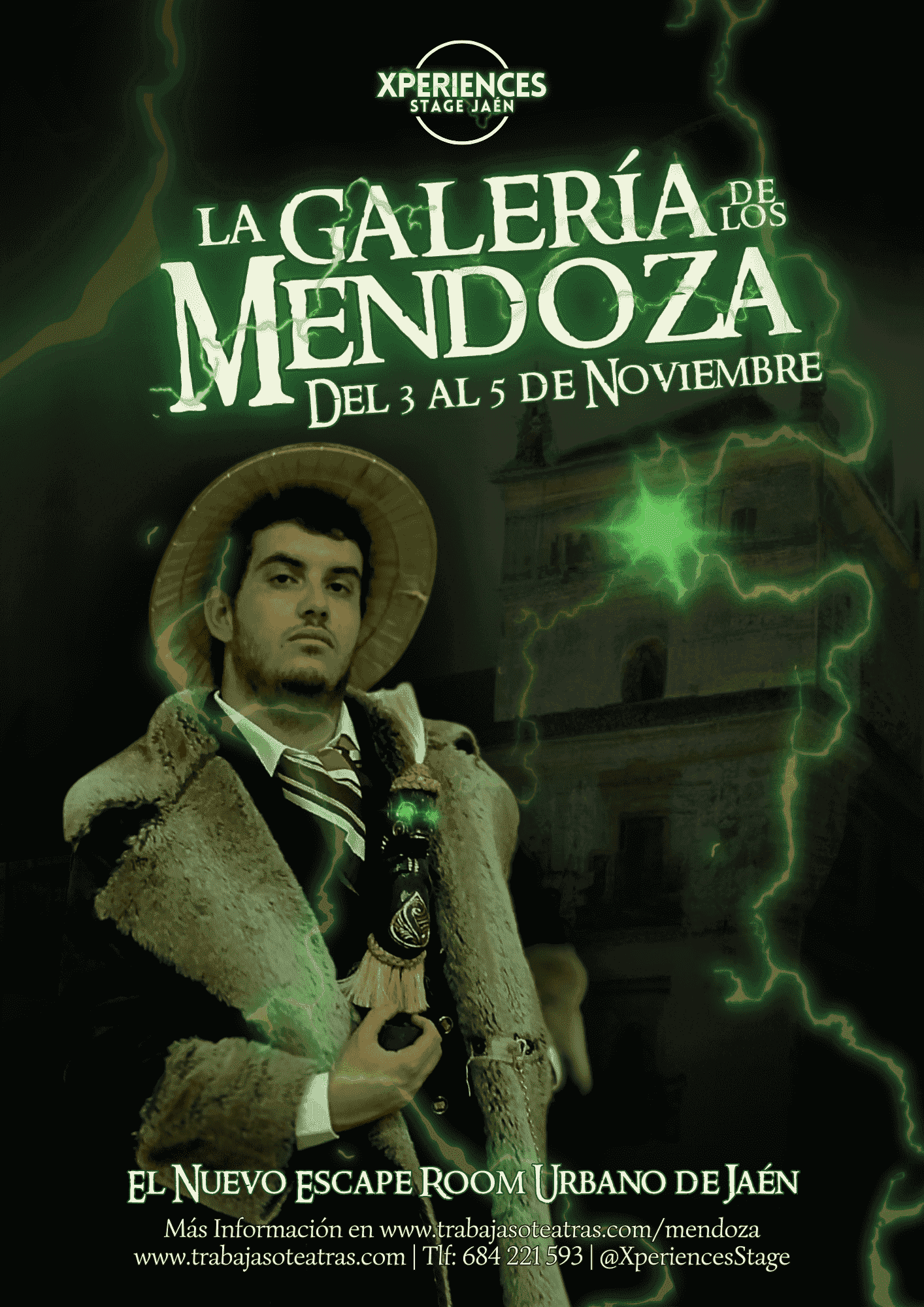 Escape City Experience. La Galería de los Mendoza. Jaén24h