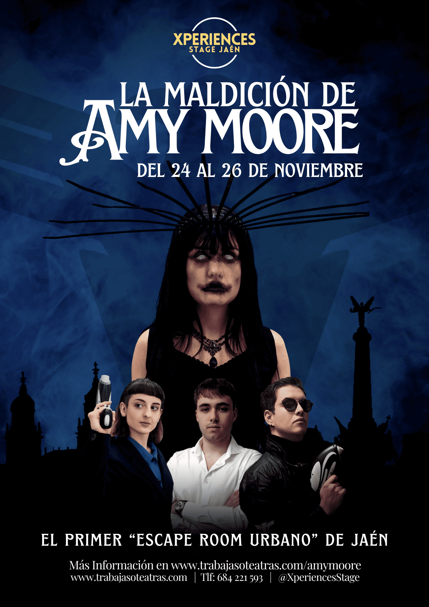 EscapeRoom. La maldición de Amy Moore. Jaén24h