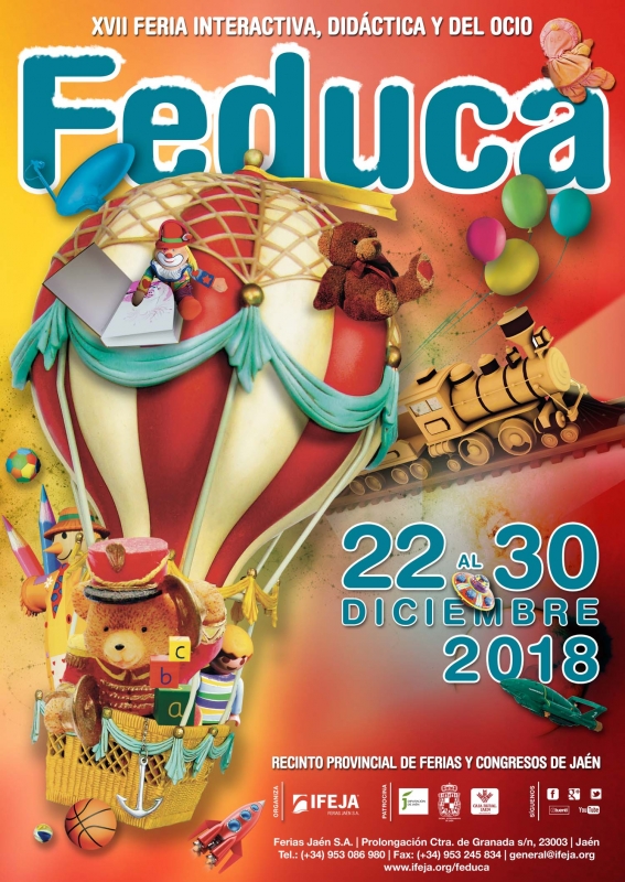 Feduca feria interactiva didáctica y del ocio Jaén 24h