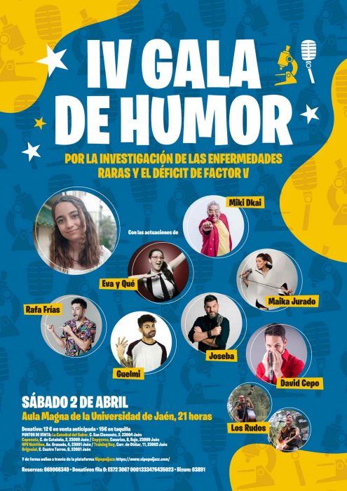 IV Gala de Humor. Por la Investigación del Déficit de Factor V
