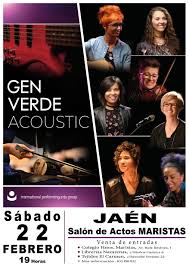 Gen Verde Acostic concierto Jaén24h