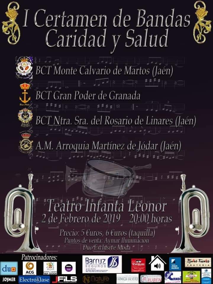I Certamen de Bandas Caridad y Salud Jaén 24h
