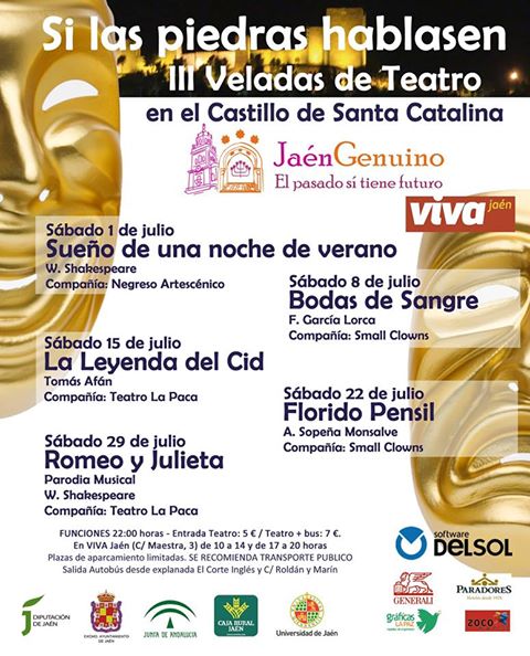 veladas de teatro si las piedras hablasen Jaén 24h