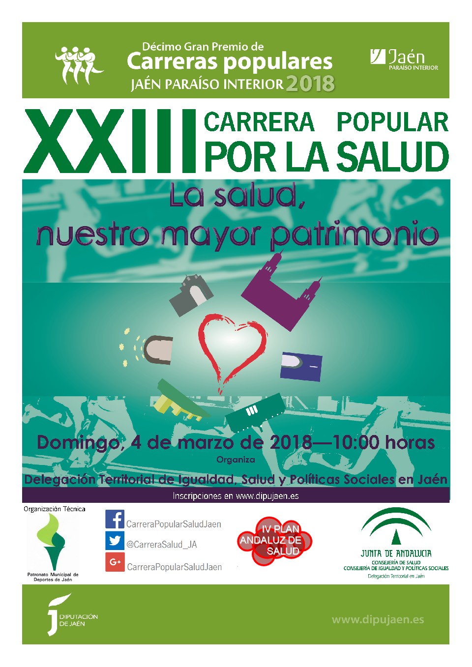 La XXIII Carrera por la Salud Jaén24h