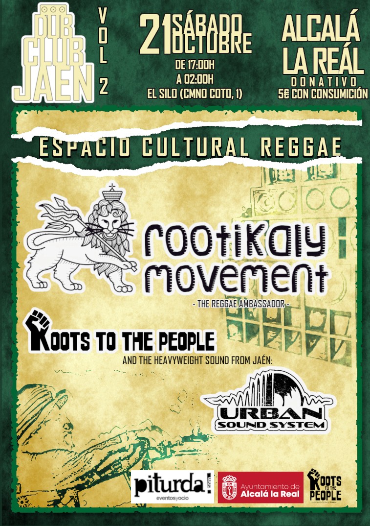 Música. 2ª Edición del "DUB CLUB JAÉN - Espacio Cultural Reggae!". Jaén24h