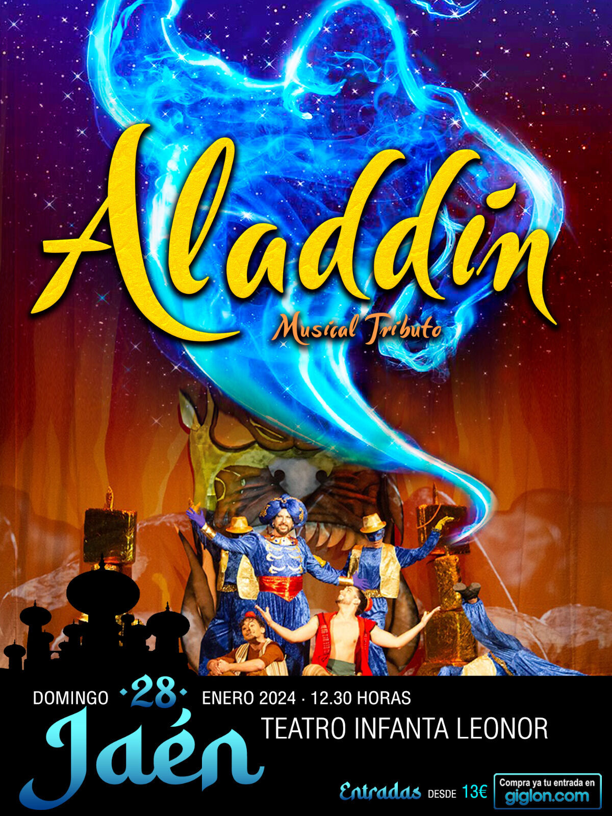 Musical. Aladdin. Jaen24h