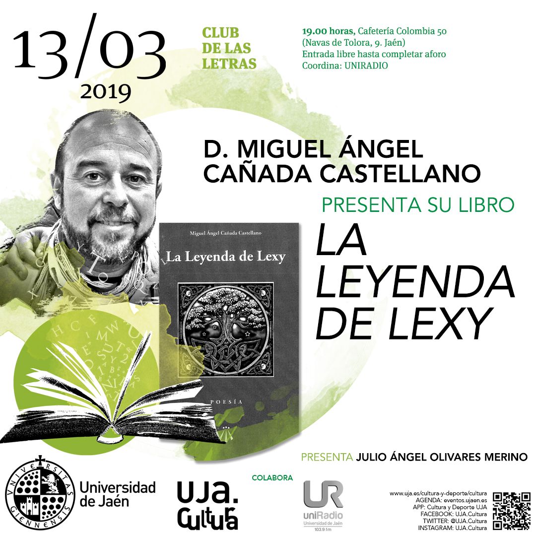 Presentación del libro La Leyenda de Lexy Miguel Ángel Cañada Jaén 24h