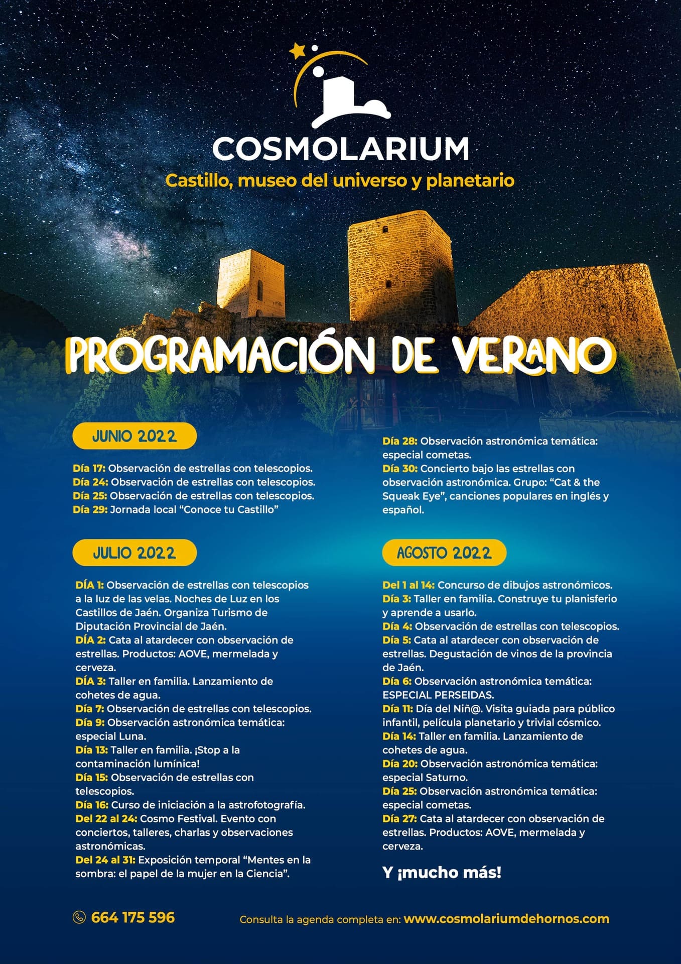 Cosmolarium. Verano 2022