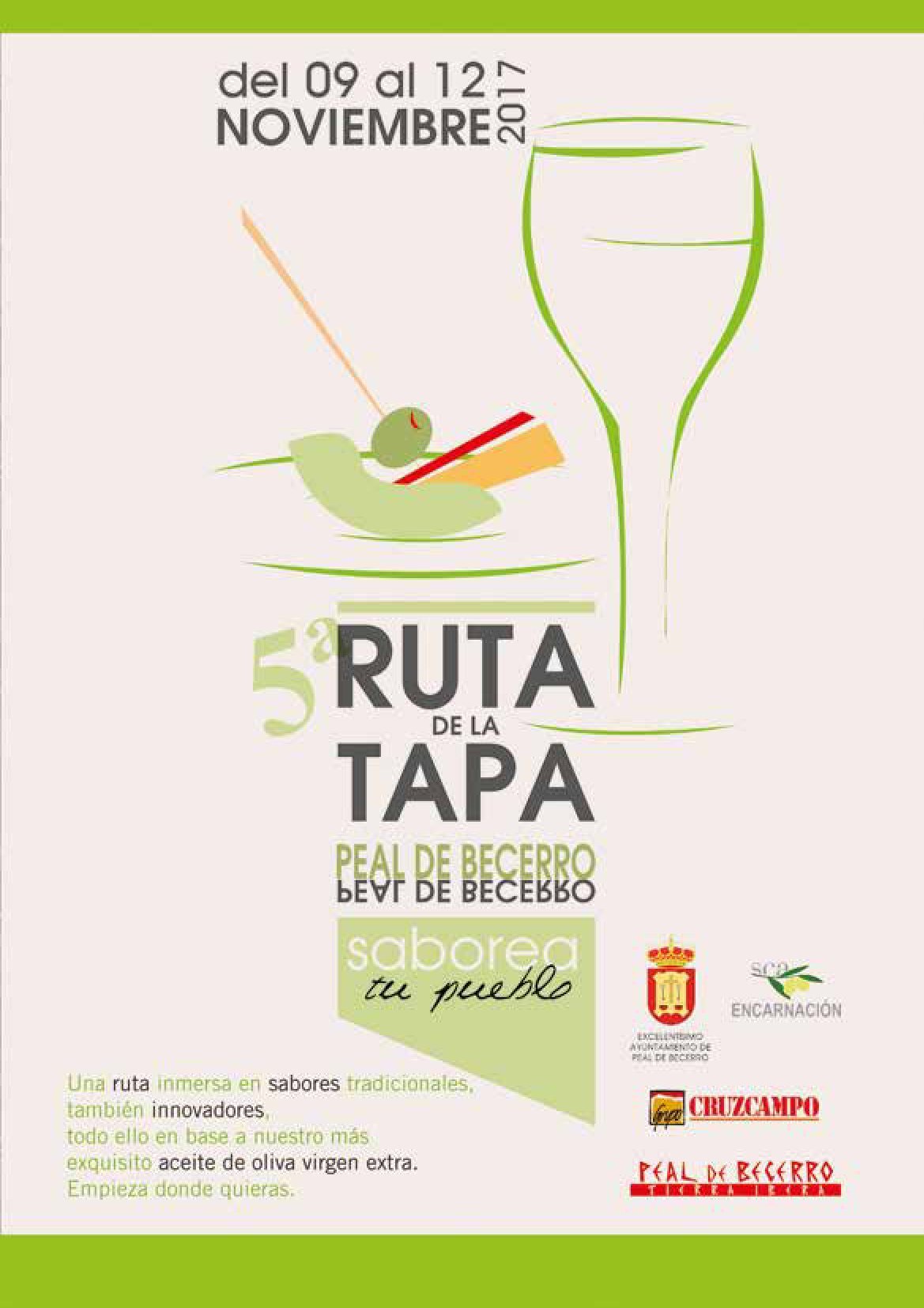 Ruta tapa Peal Becerro Jaen24h