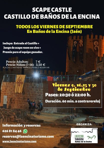 Scape Castle en Baños de la Encina