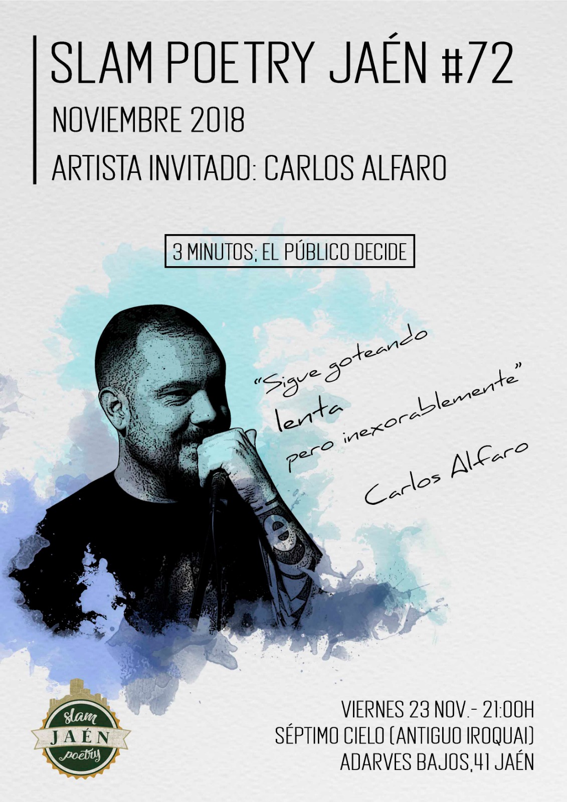 Slam Poetry Jaén #72 jaen24h