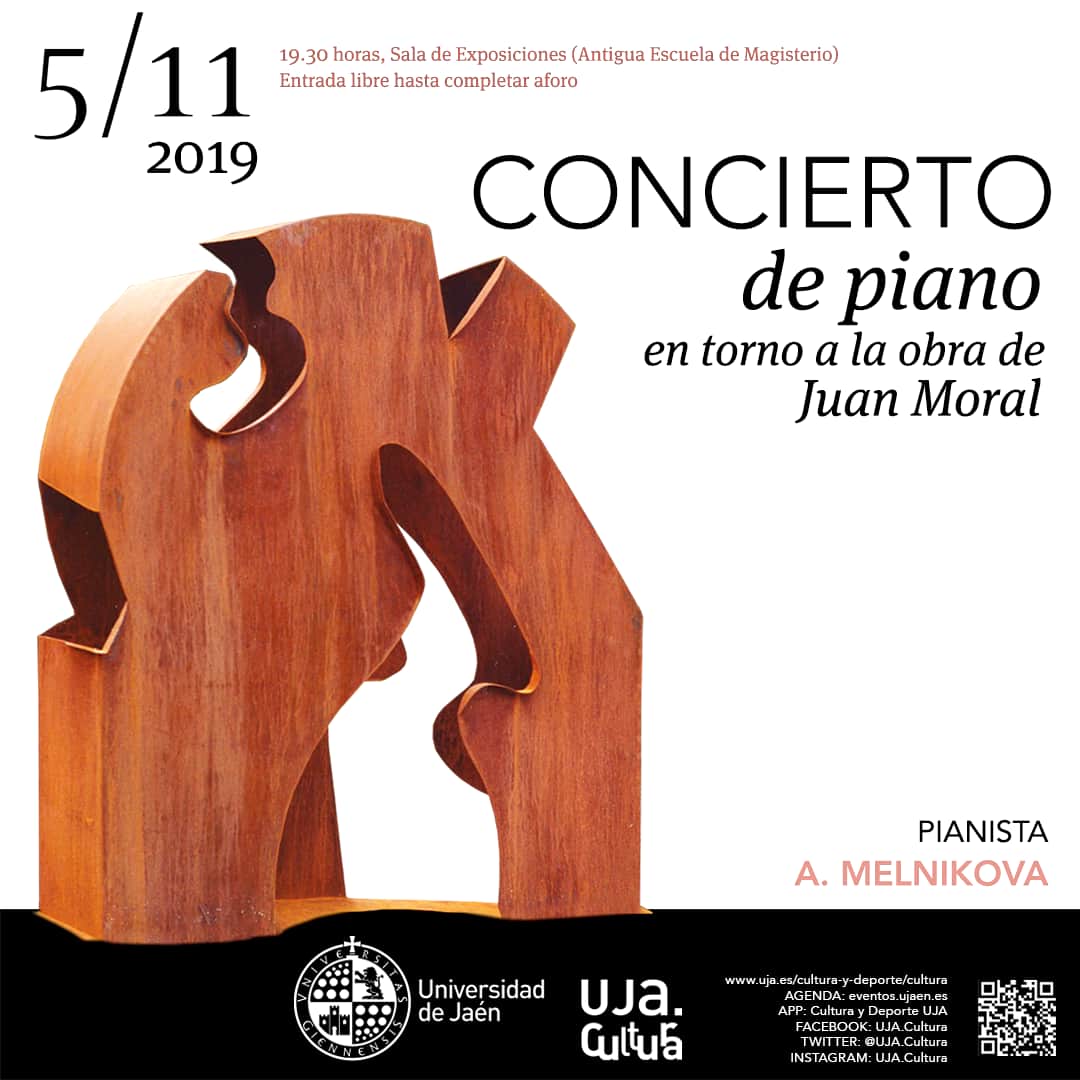 Concierto de Piano en torno a la obra de Juan Moral