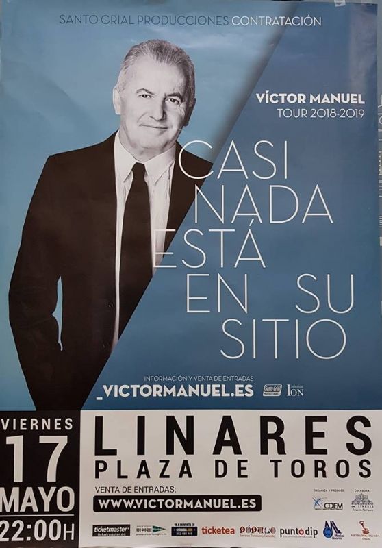 Concierto. Victor Manuel Casi Nada está en su Sitio Jaén 24h