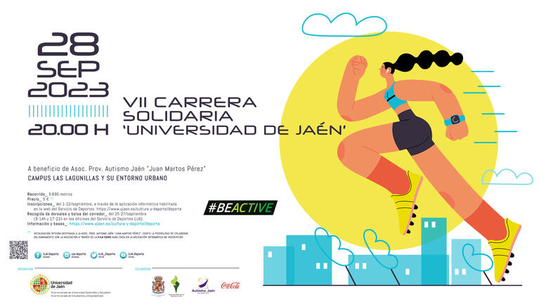 VII Carrera Solidaria Universidad de Jaén jaen24h