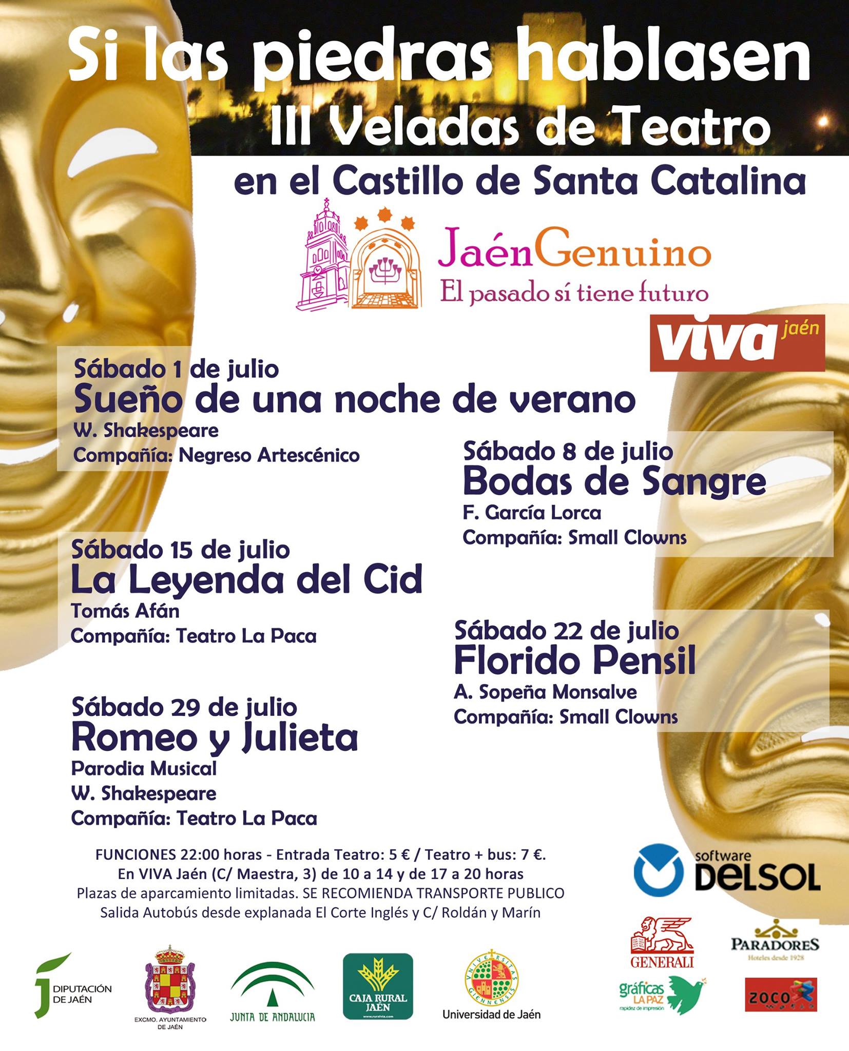 Teatro Castillo Santa Catalina Jaén24h